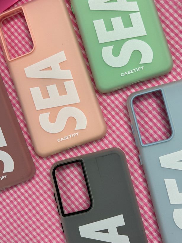 قاب سیلیکونی طرح Casetify مدل SEA سامسونگ s21 fe