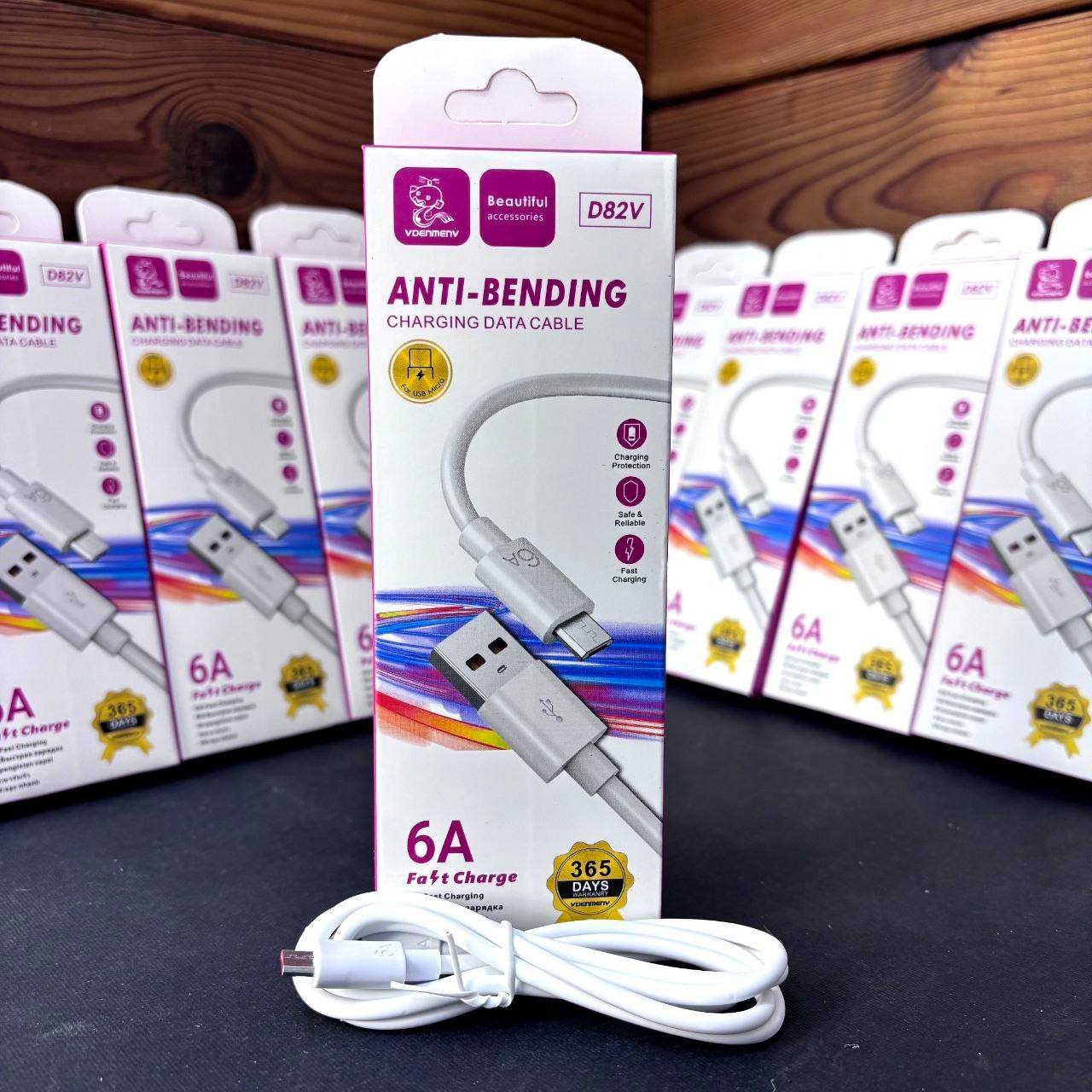 کابل شارژ Micro USB فست شارژ 6 آمپر