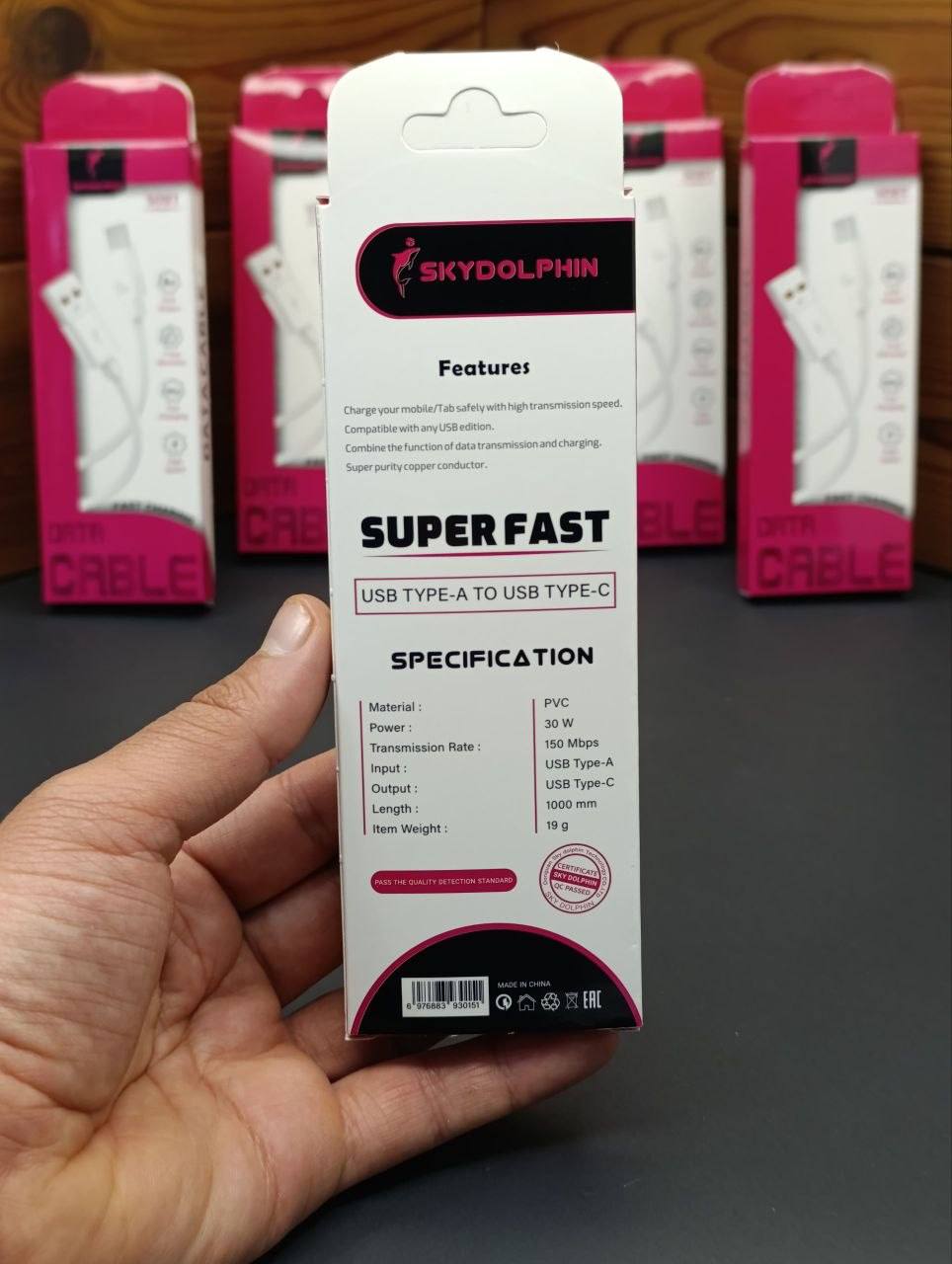 کابل شارژ USB به Type-C مدل Super Fast 30W